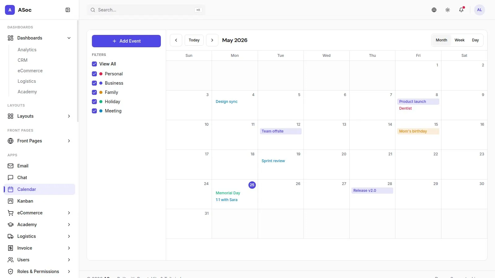 ASoc Apex Admin screenshot 2 of 4