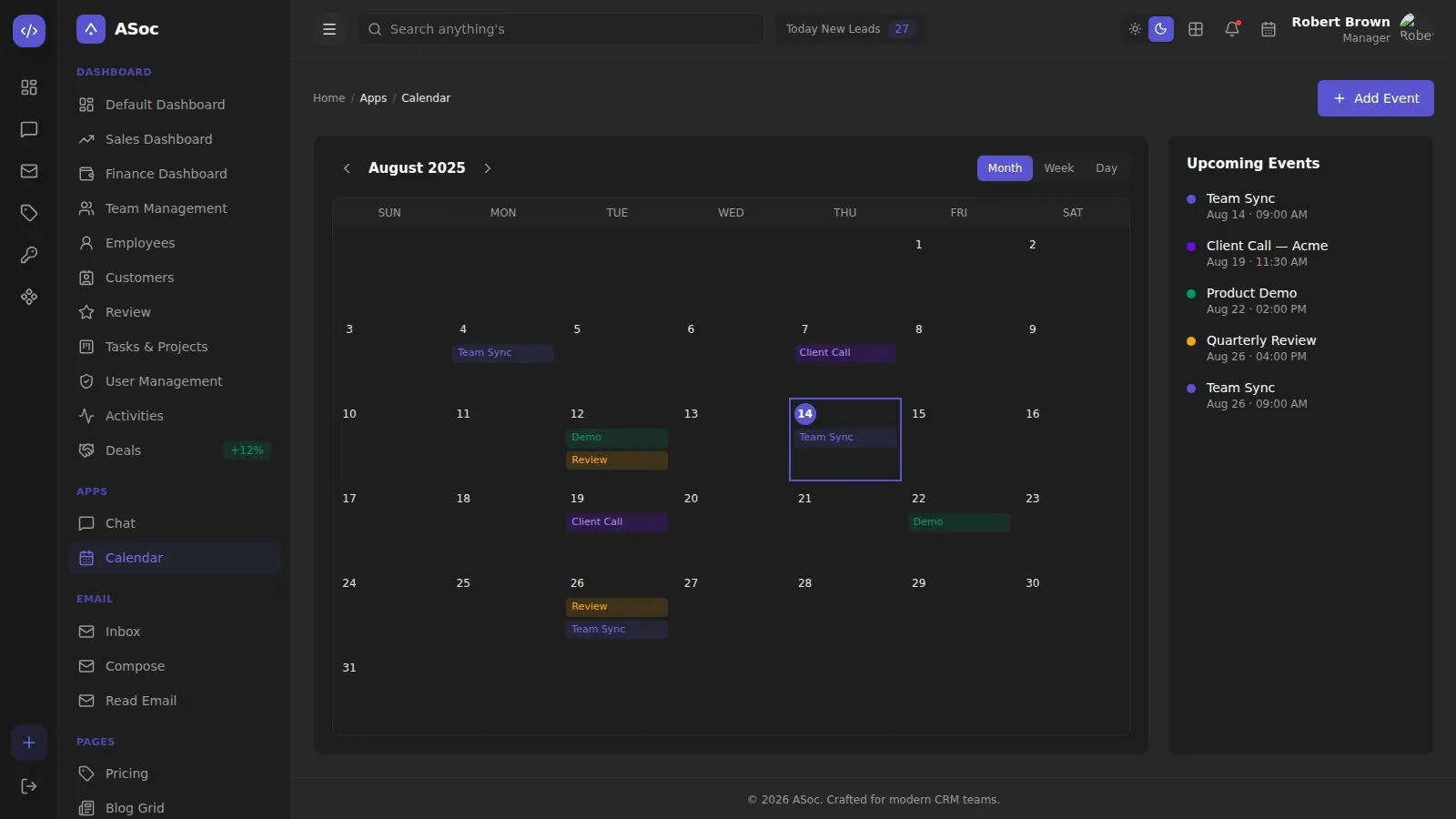 ASoc Clover Admin screenshot 2 of 4
