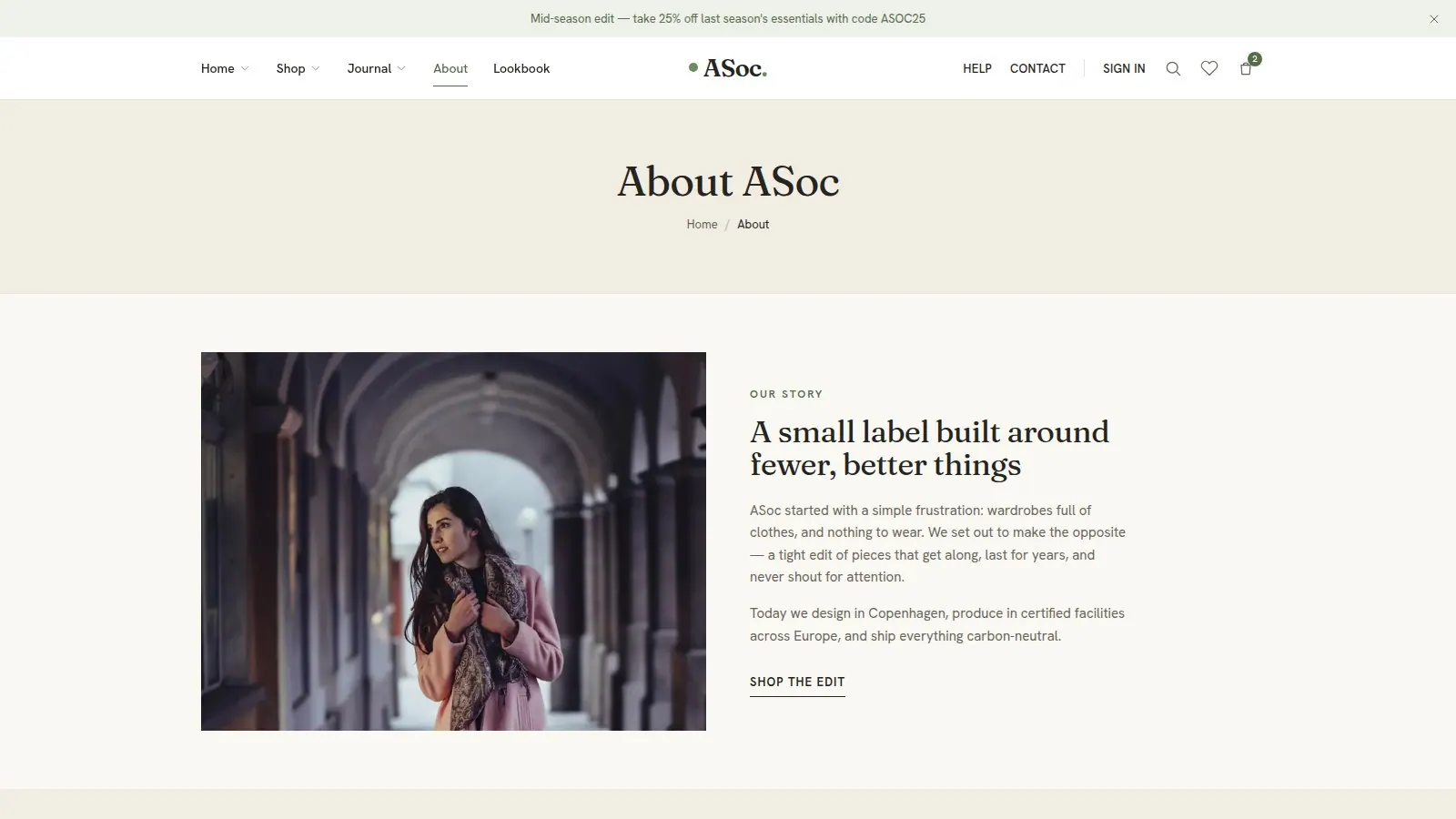 ASoc Linen screenshot 4 of 4