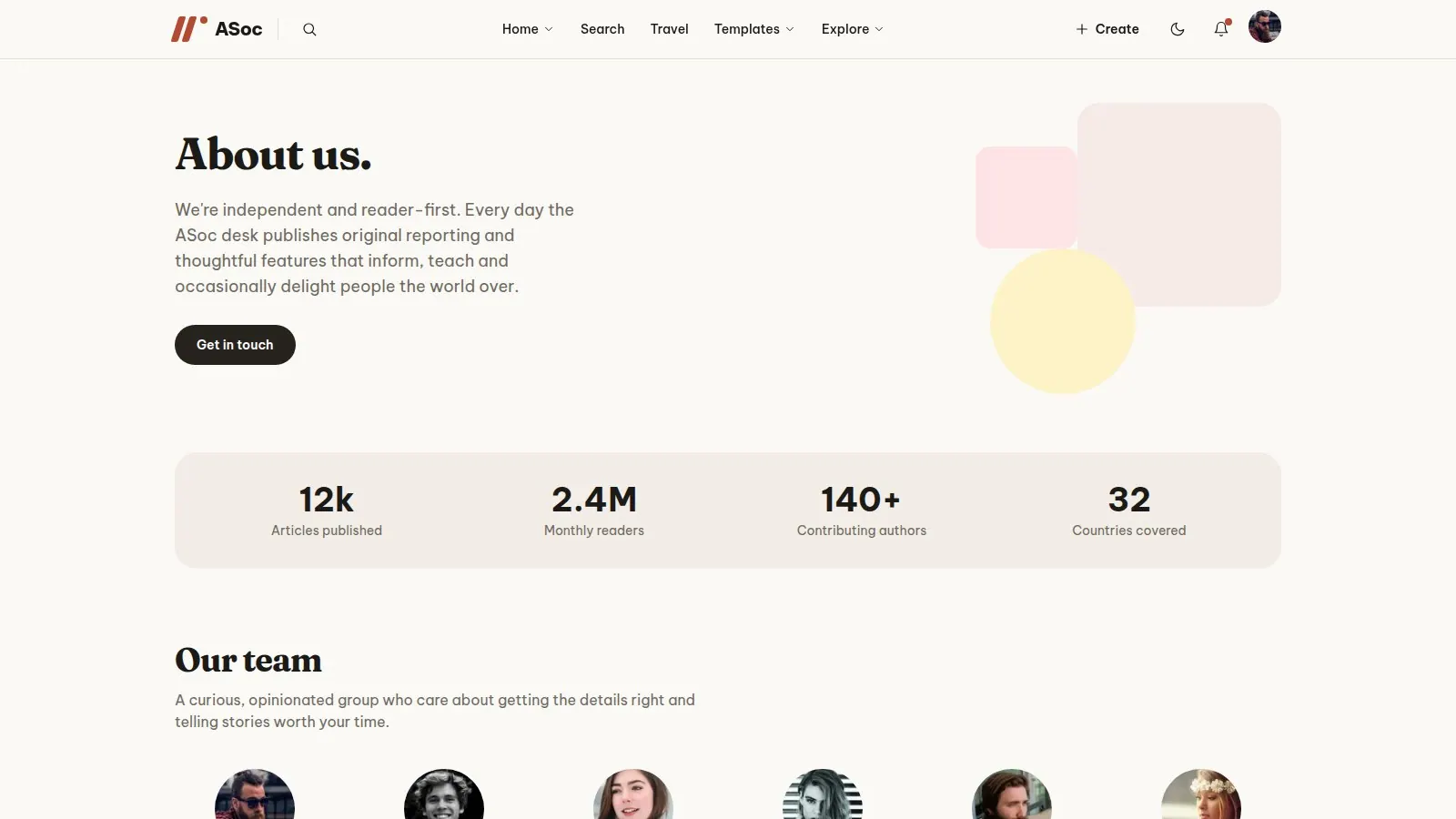 ASoc Press screenshot 3 of 4