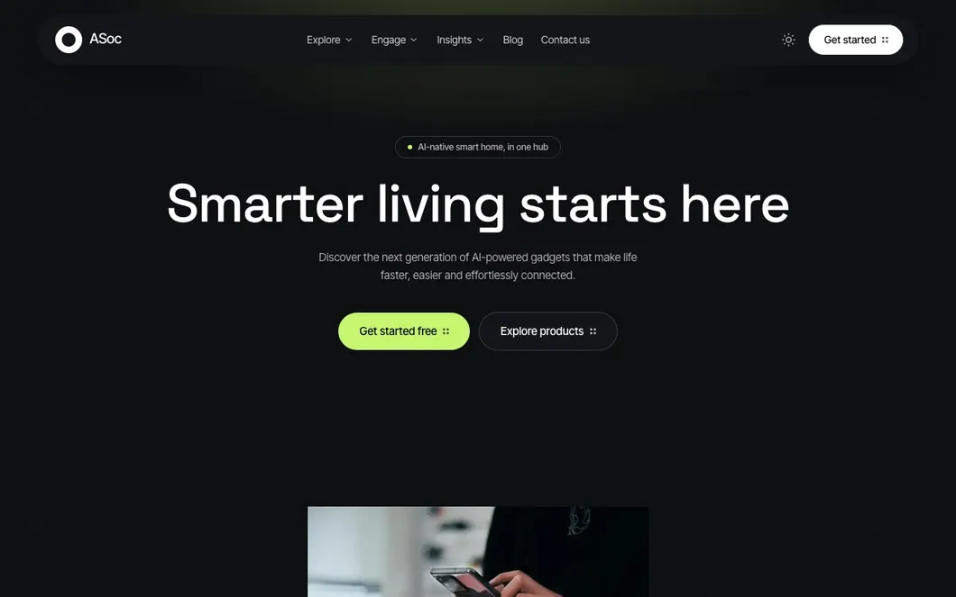 ASoc Spark — Smart Home Gadgets Ecommerce Template